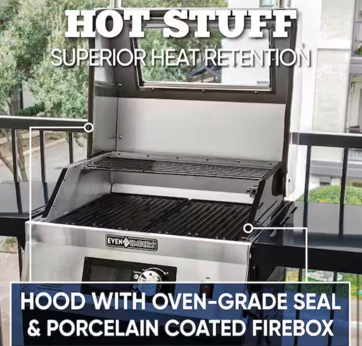 Even Embers Outdoor Electric Grill