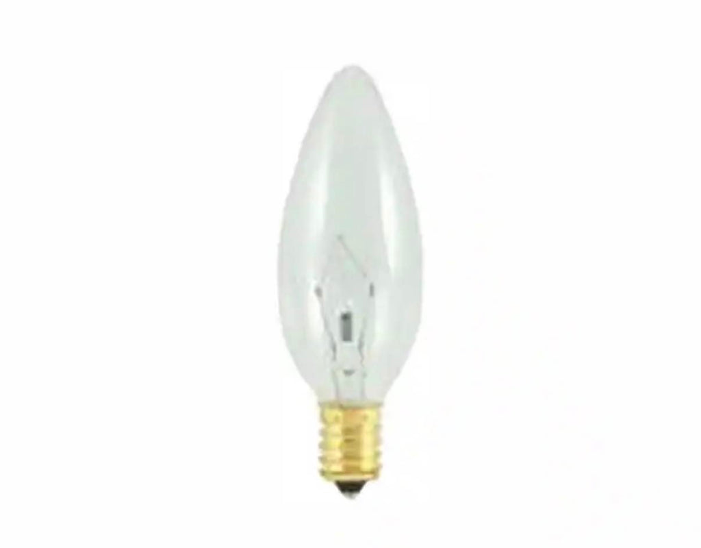 25-Watt Warm White Light B10 (E14) Light Bulb (25-Pack)