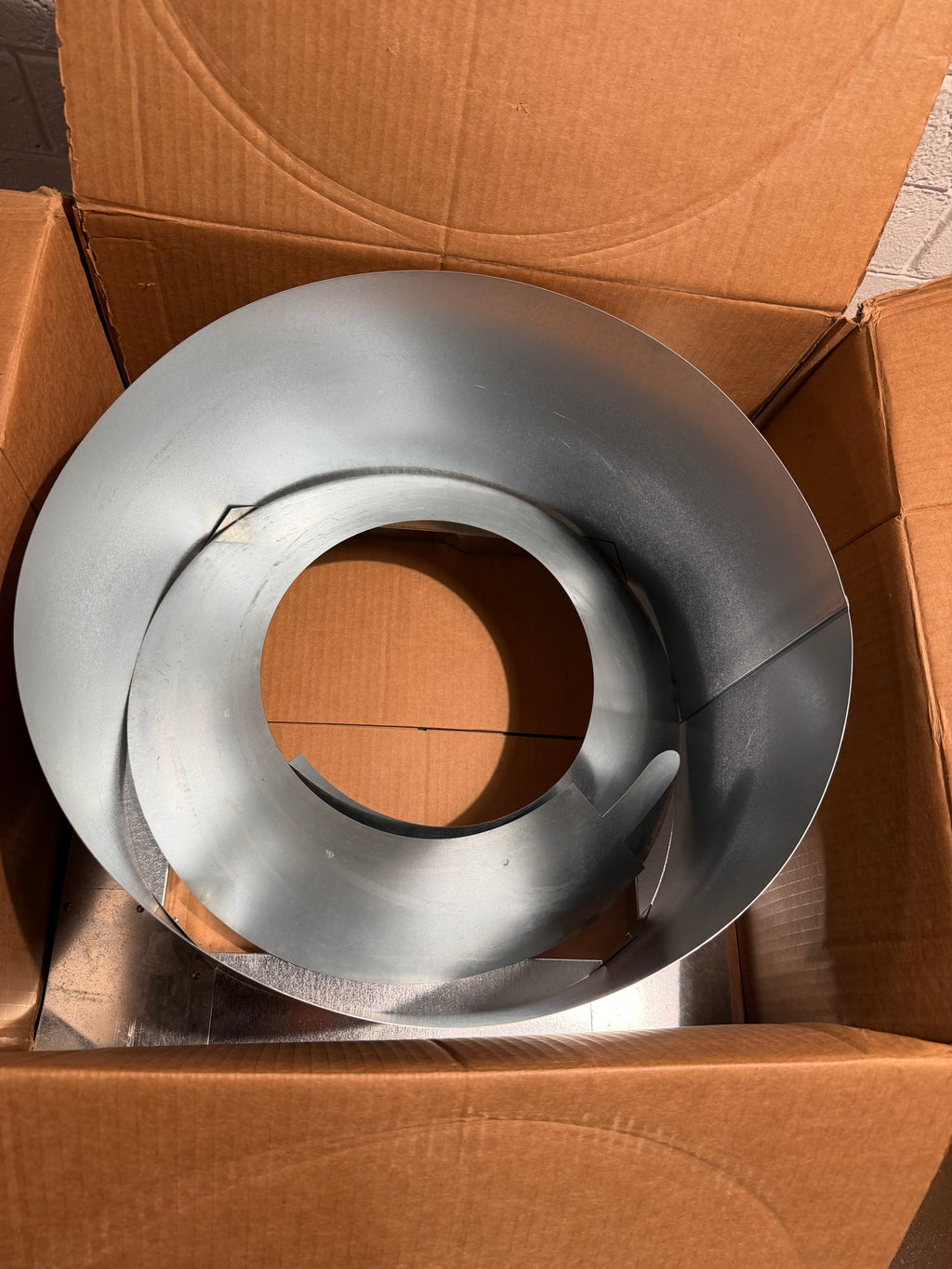 DuraPlus All-Fuel Chimney 6in. to 8in. Diameter Attic Insulation Shield