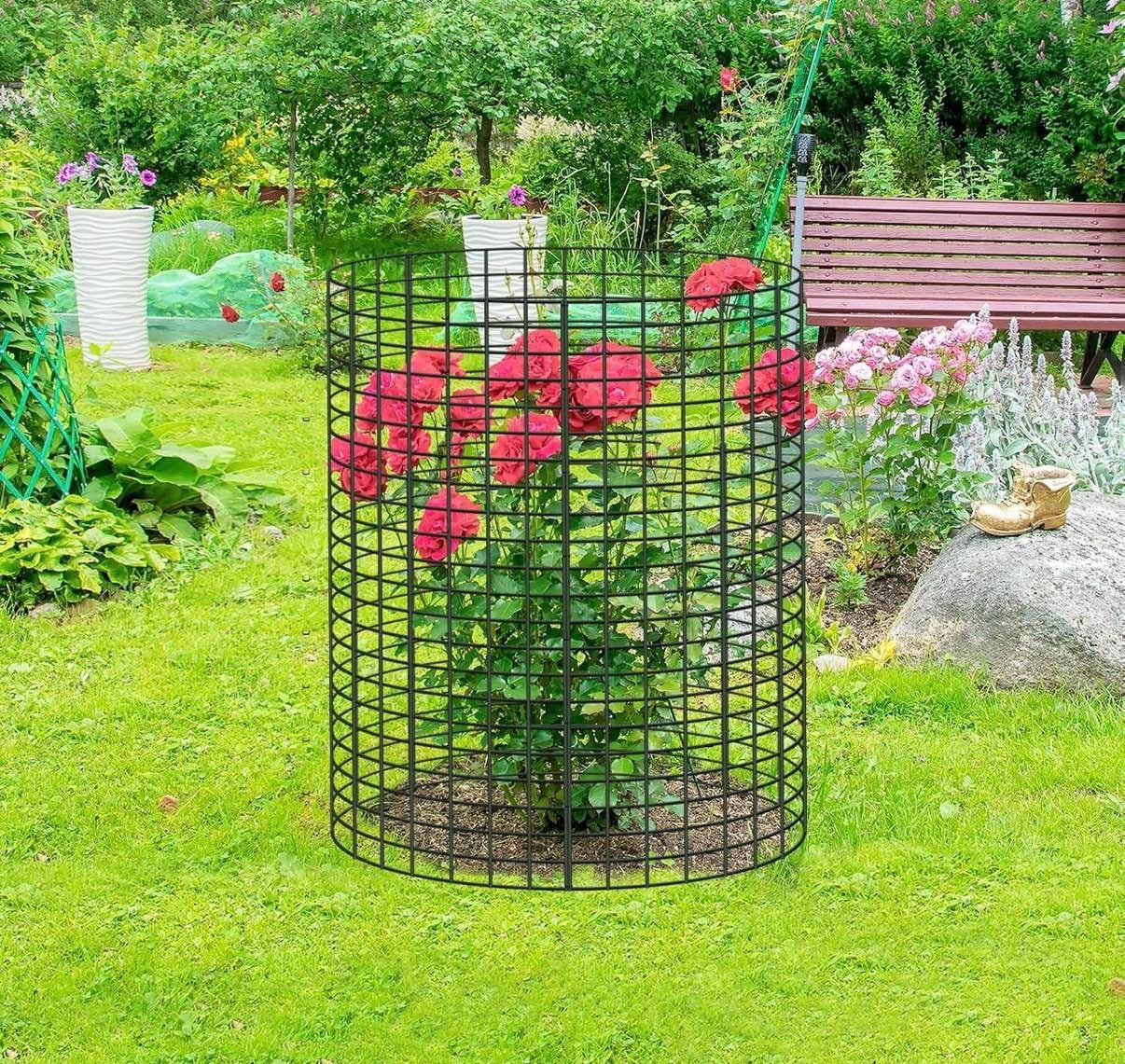 24"x 12" Large Wire Plant Protectors  30 PCs