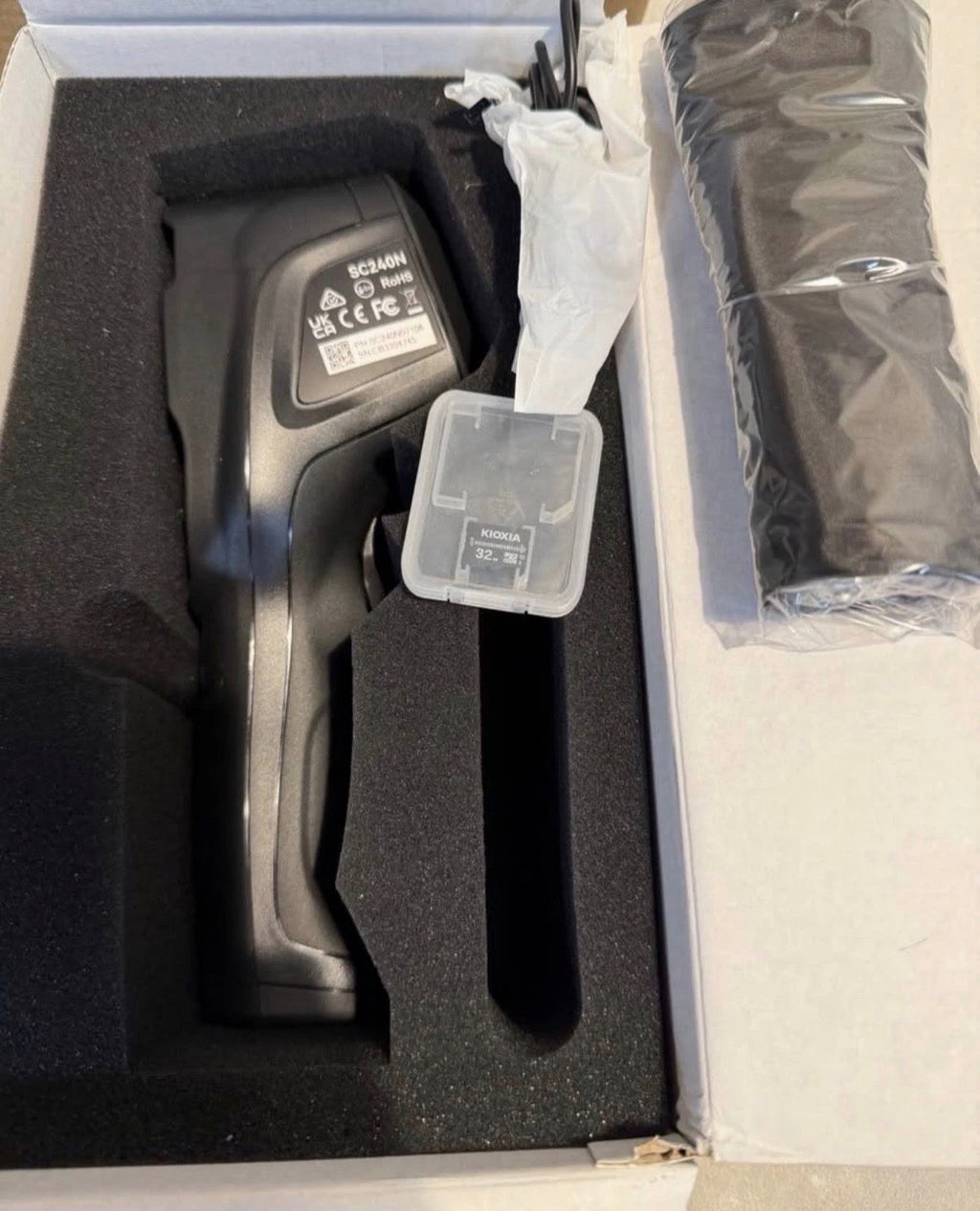 SC240N thermal imaging camera 320 x 240 Pixels Super Resolution