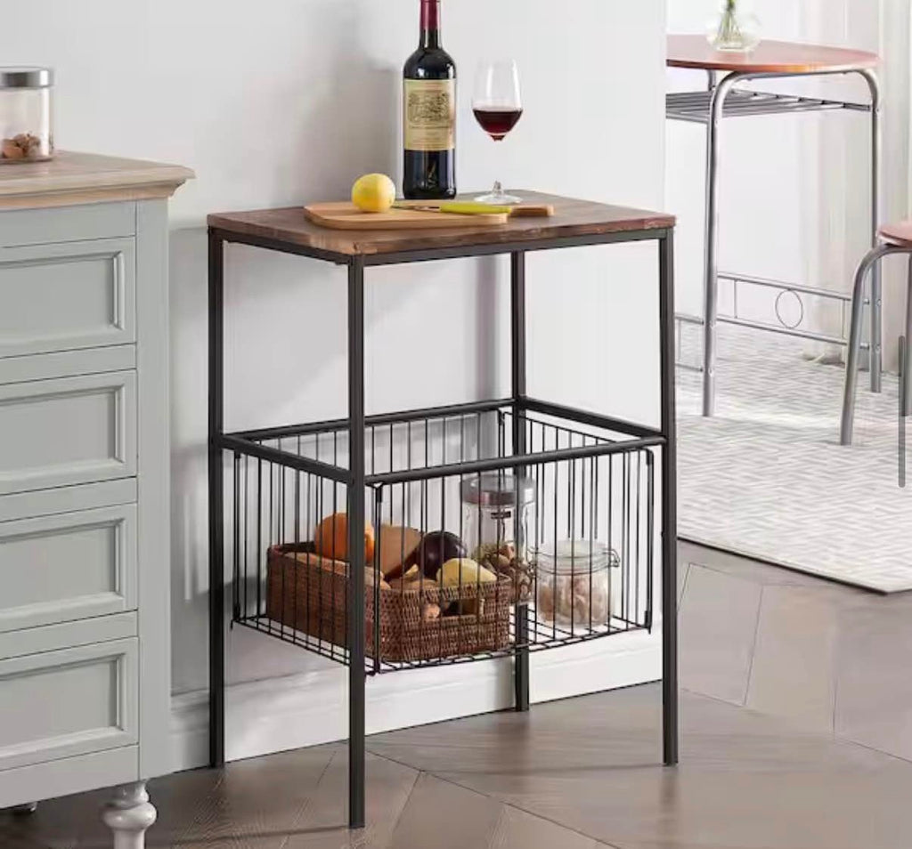 Versatile Side End Table 31" Tall