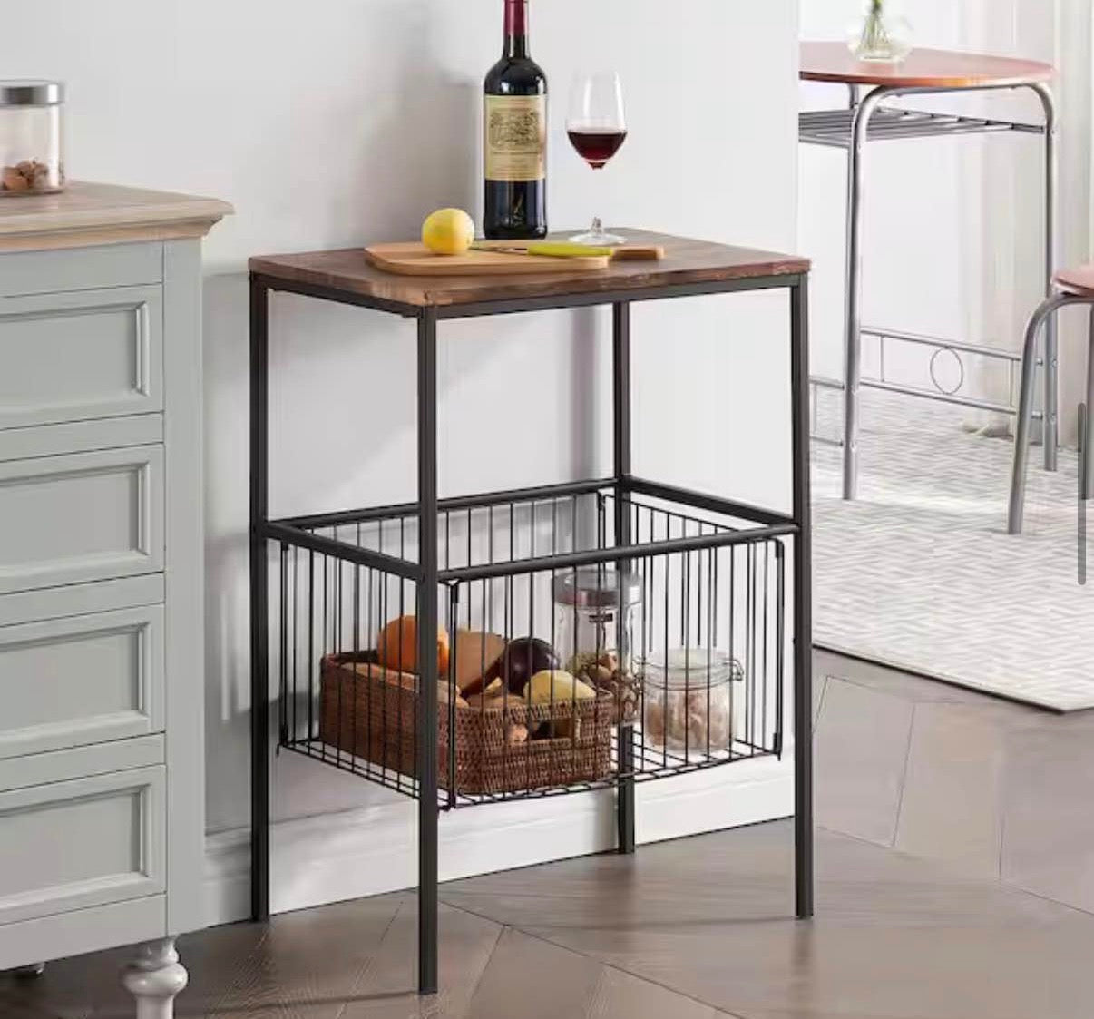 Versatile Side End Table 31" Tall