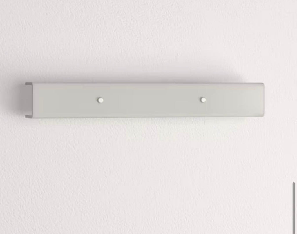 Channel Glass Collection 4-Light White vanity light