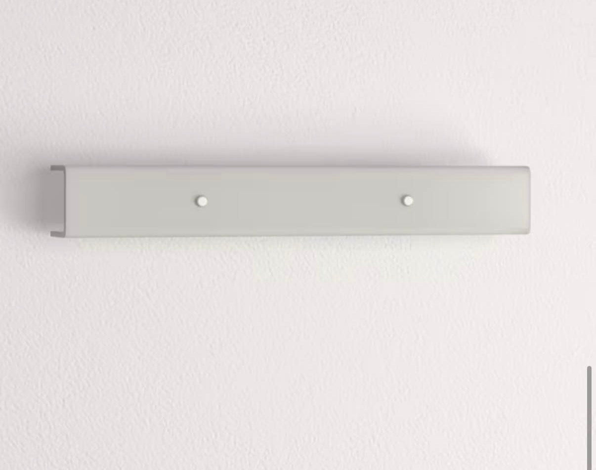 Channel Glass Collection 4-Light White vanity light