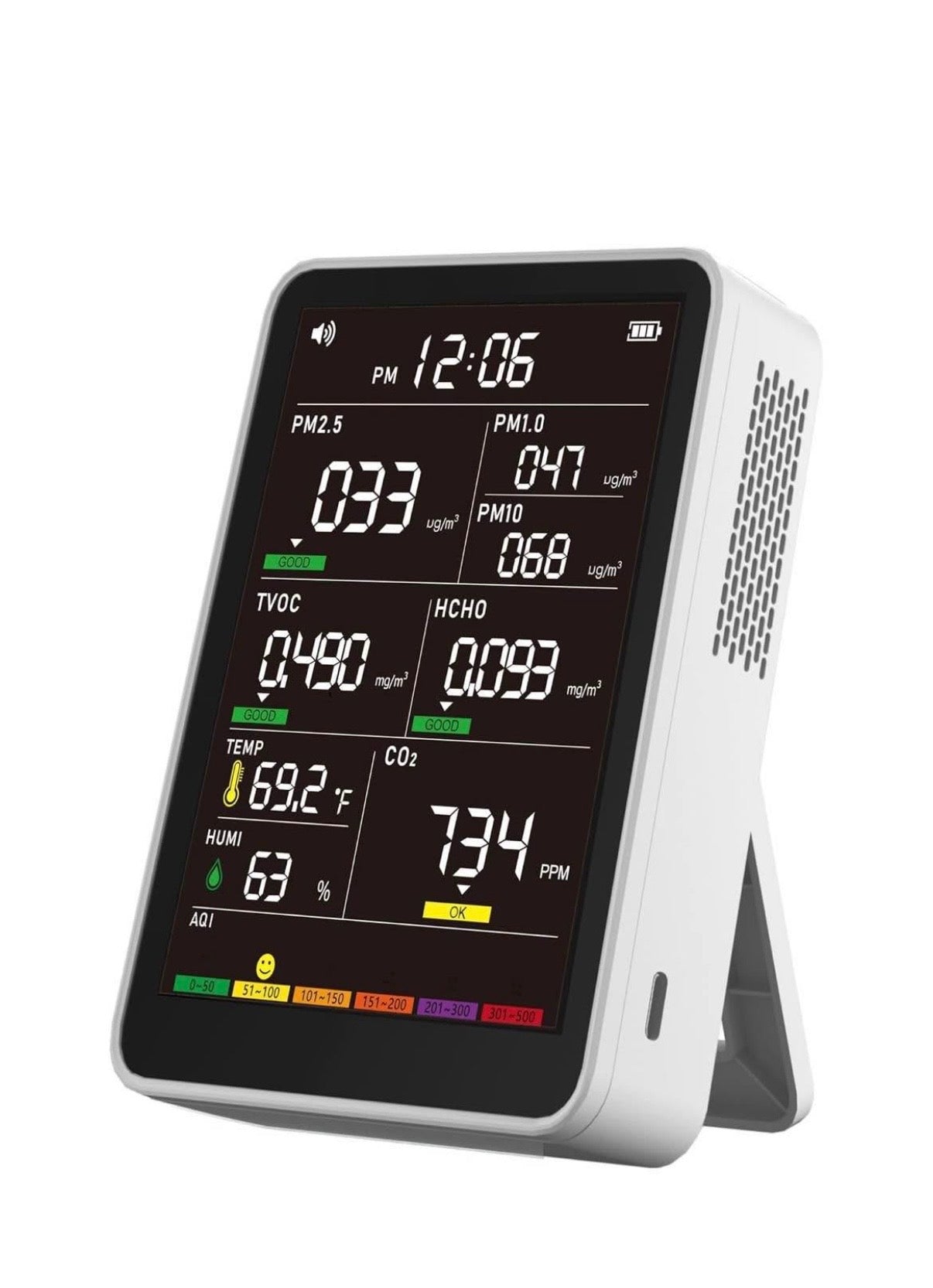 Portable Real-Time Air Quality Monitor