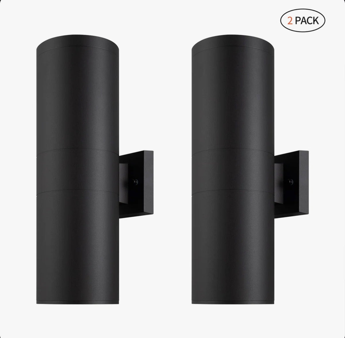 Raley 2- Bulb Outdoor Wall Lantern (Set of 2)