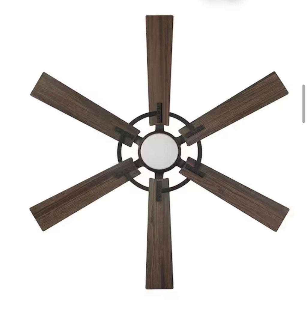 Makenna 52 in. White Color Changing Ceiling Fan