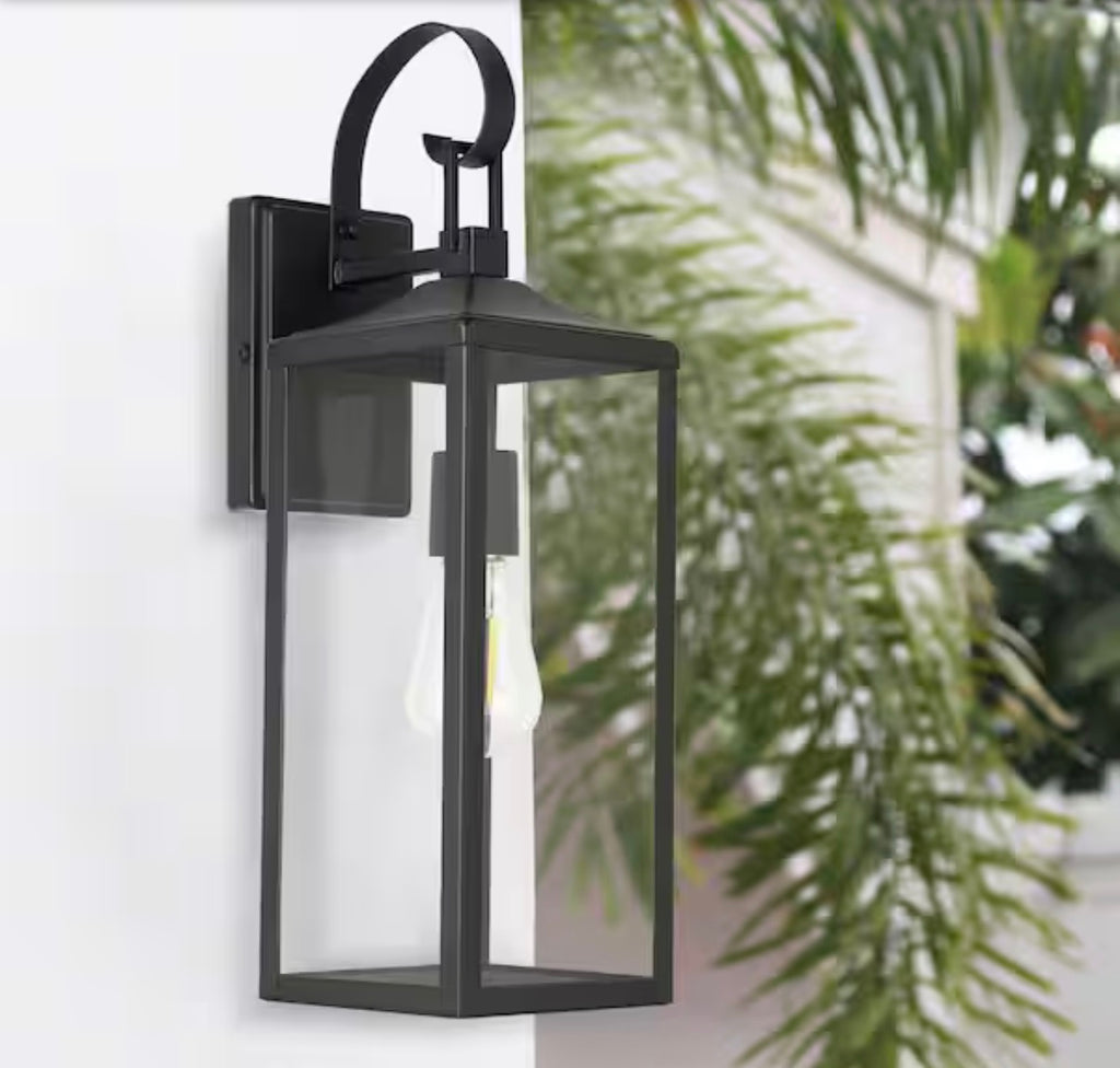 16 in. Dusk to Dawn Outdoor Wall Light