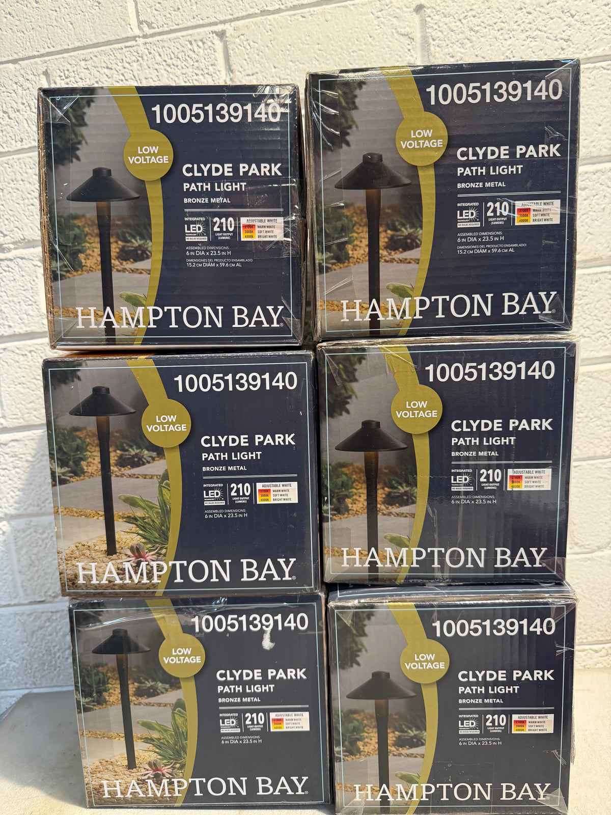 LED Outdoor Landscape Weather Resistant Path Light (6-Pack)