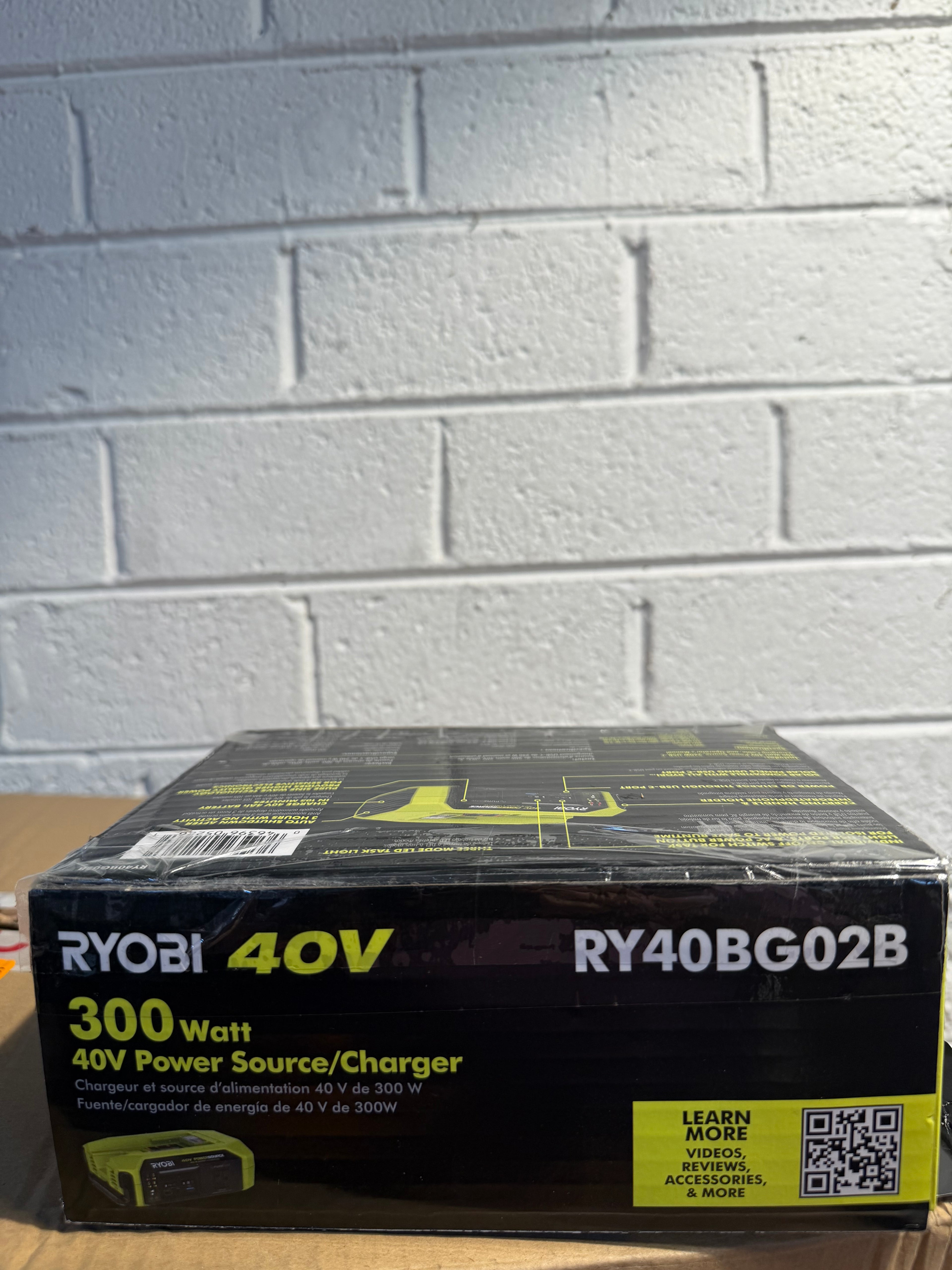 40V 300-Watt Portable Battery Inverter Power Source (Tool Only)