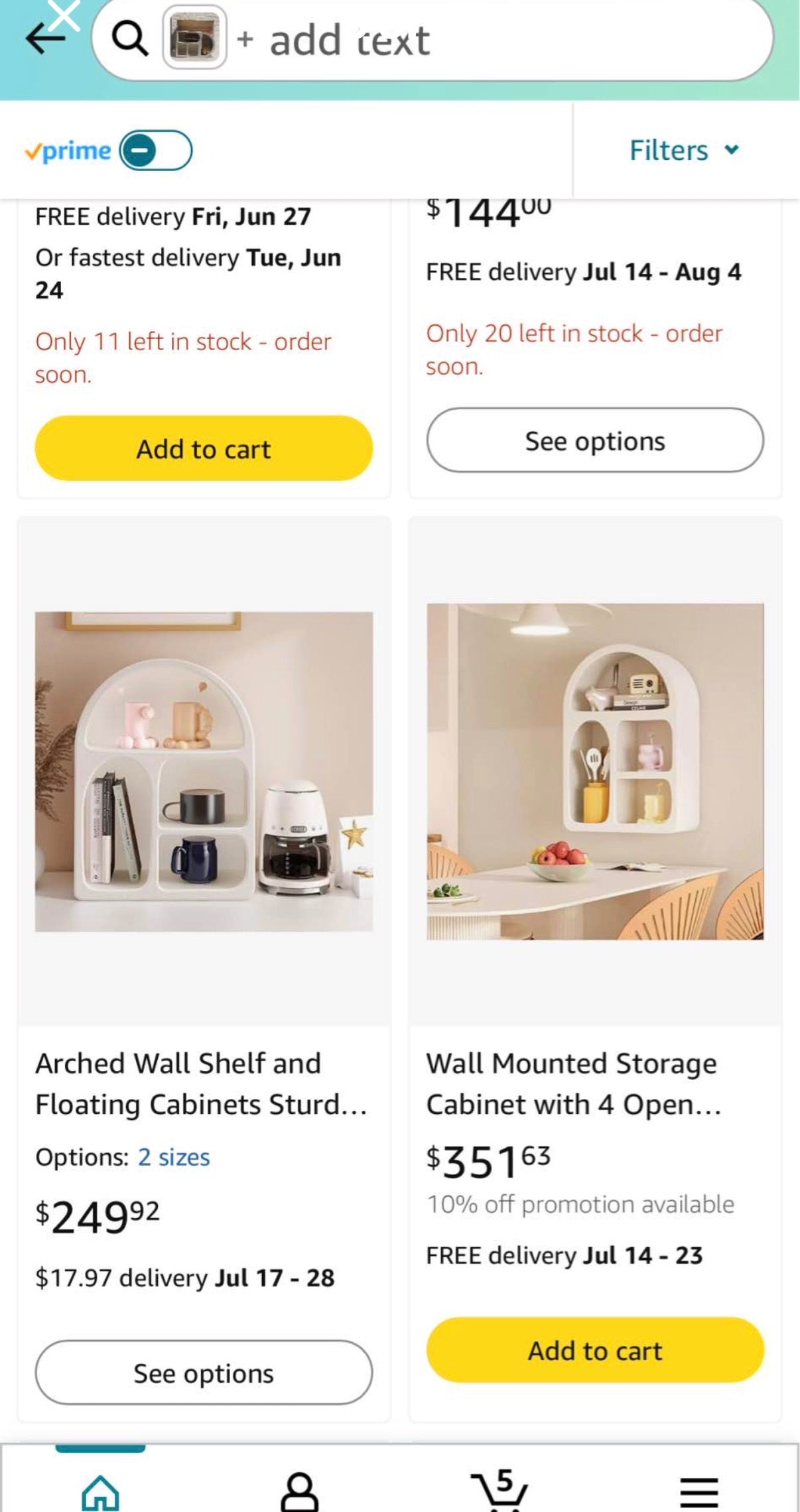 Wall Mounted Storage shelf