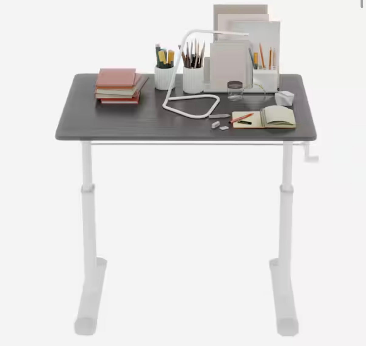 Wood and Metal Adjustable Office Desk Computer Tables