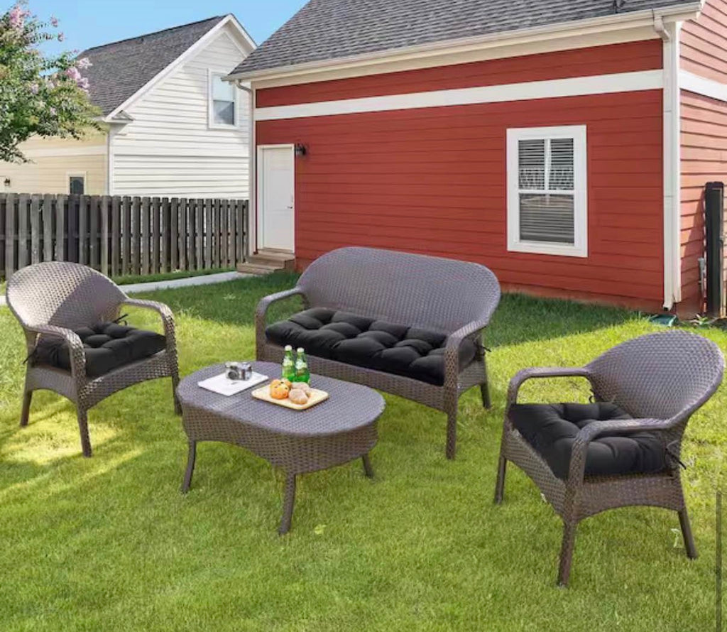 3-Piece Loveseat Outdoor Cushions Set