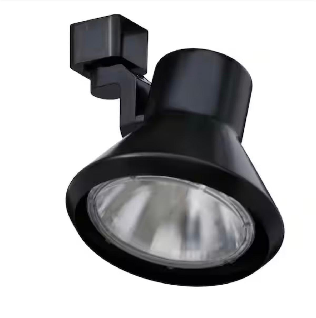 75-Watt Flare Black Track Lighting Head