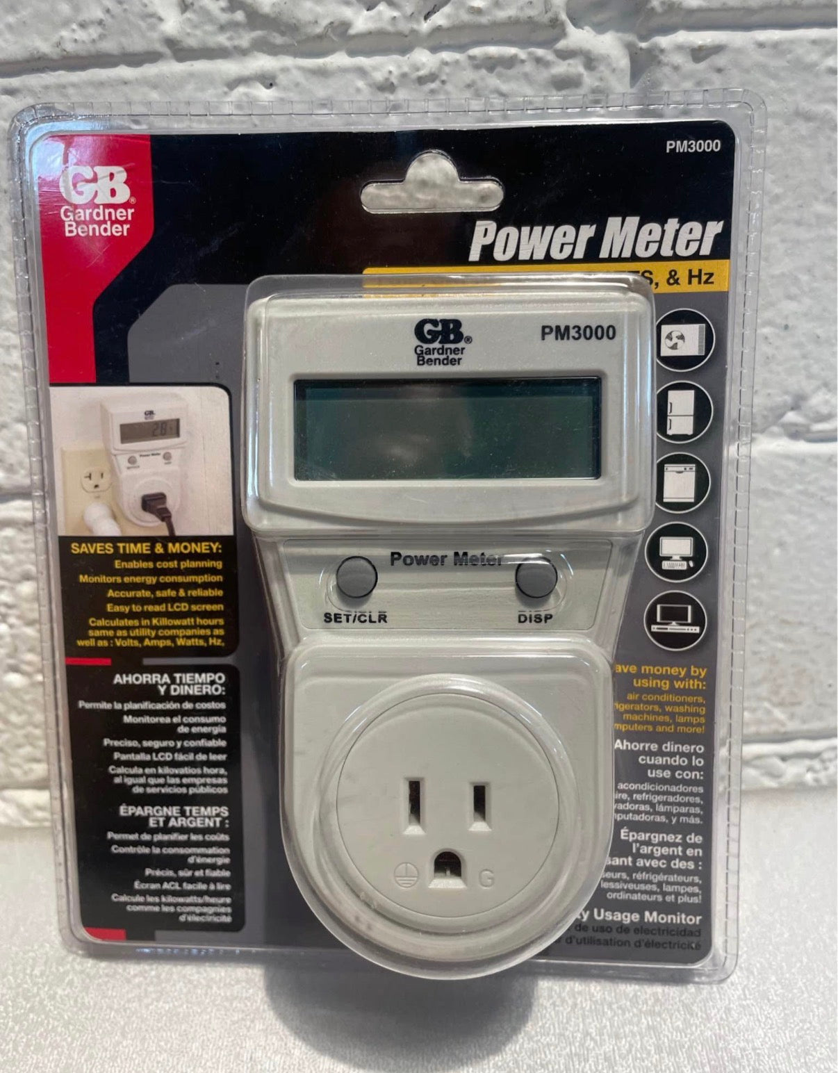PM3000 Energy Power Meter Monitor