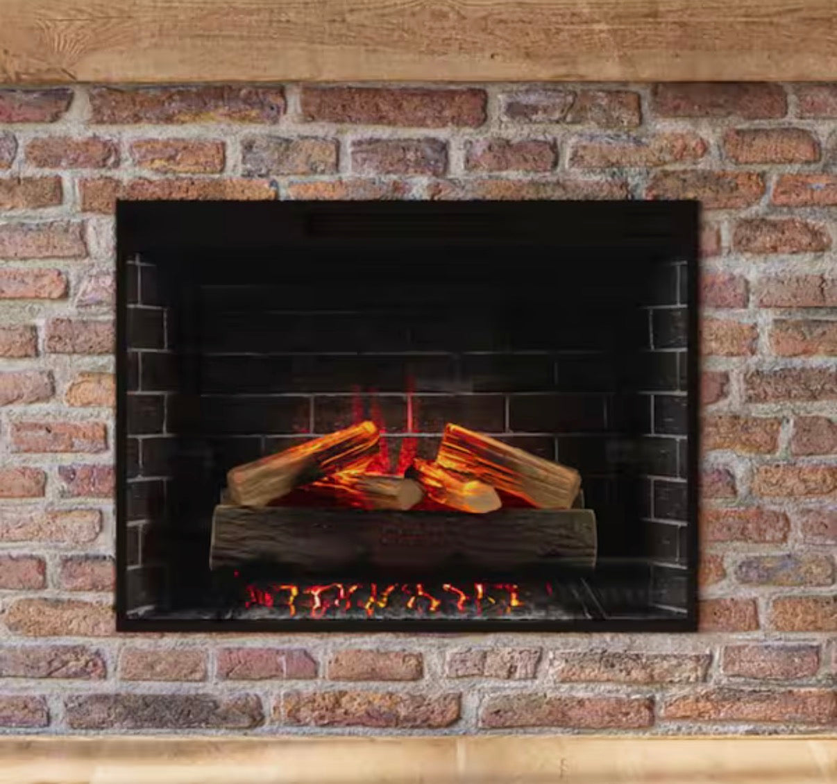 Uptown 33 in. Smart Electric Fireplace Wi-Fi and Remote Controlled