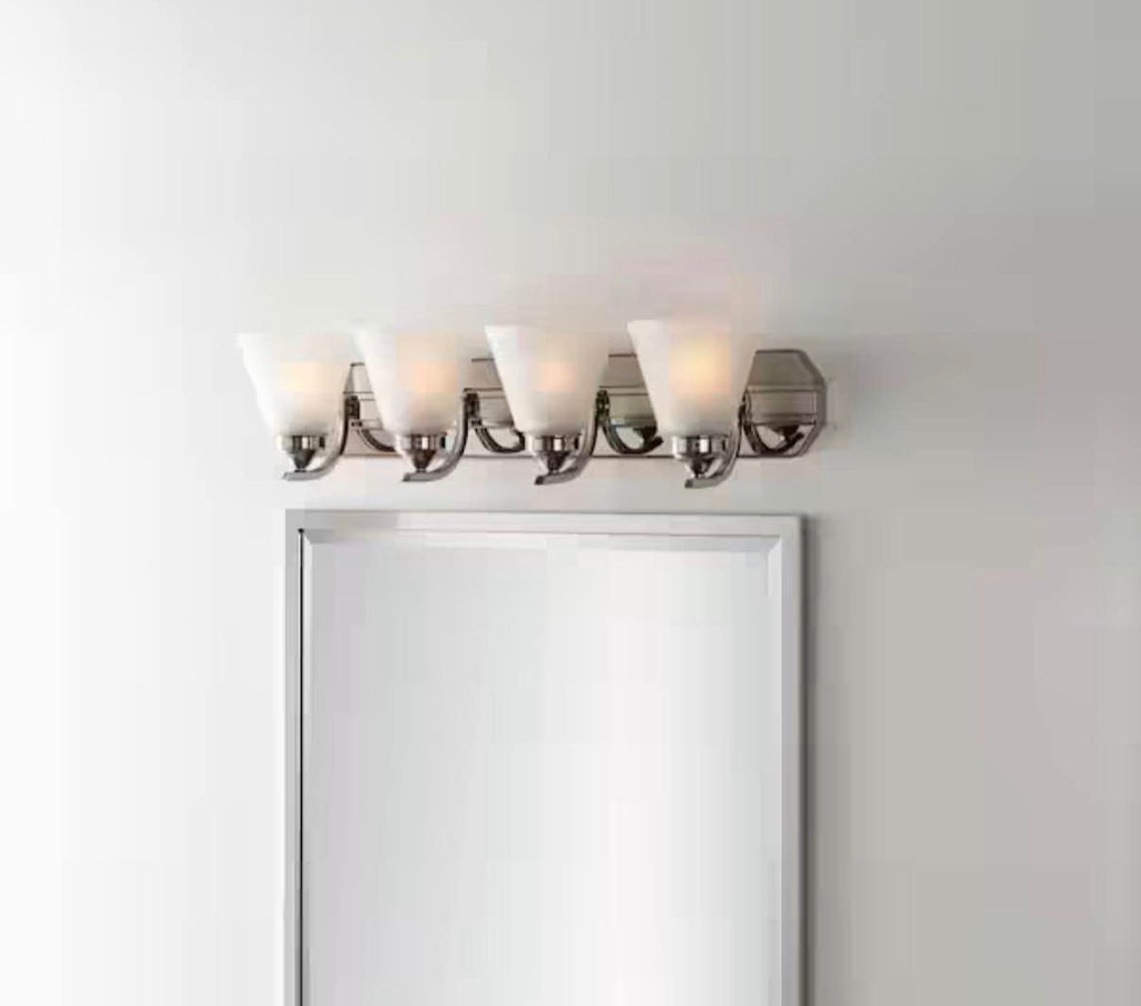 Tavish 30 in. 4-Light Brushed Nickel  vanity light