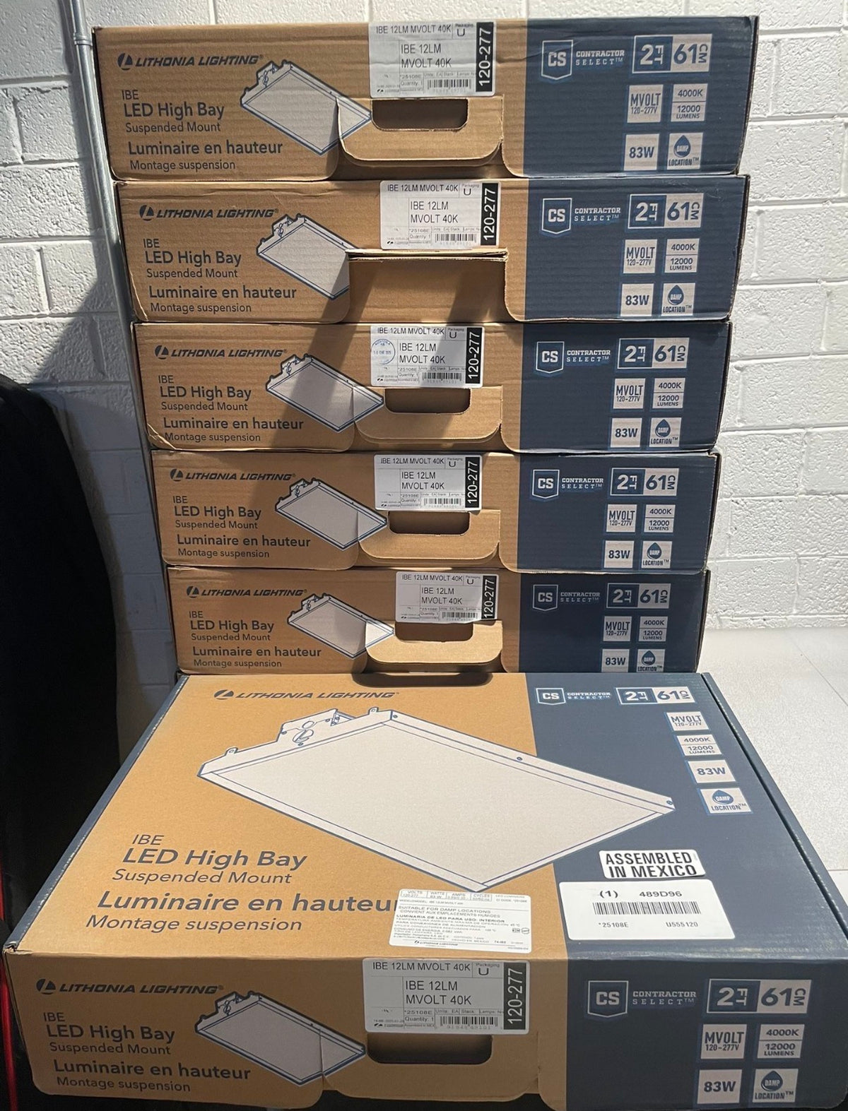 I-Beam Series 2 ft High Bay Light Fixture 4000K