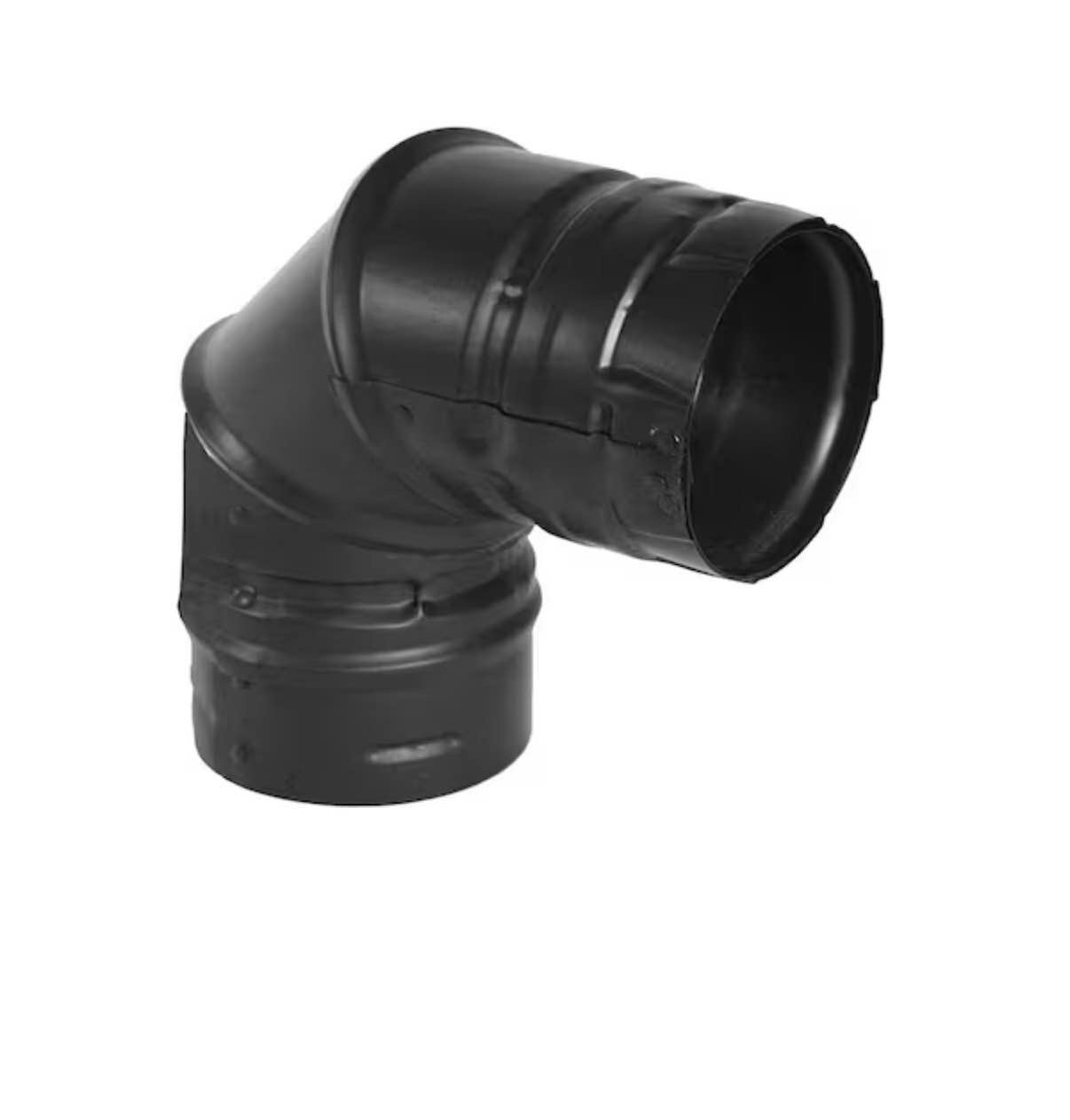 PelletVent for Multi-Fuel 3in. Diameter 90° Elbow, Black