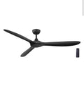 Tager 60 in. Smart Indoor/Outdoor Matte Black Ceiling Fan