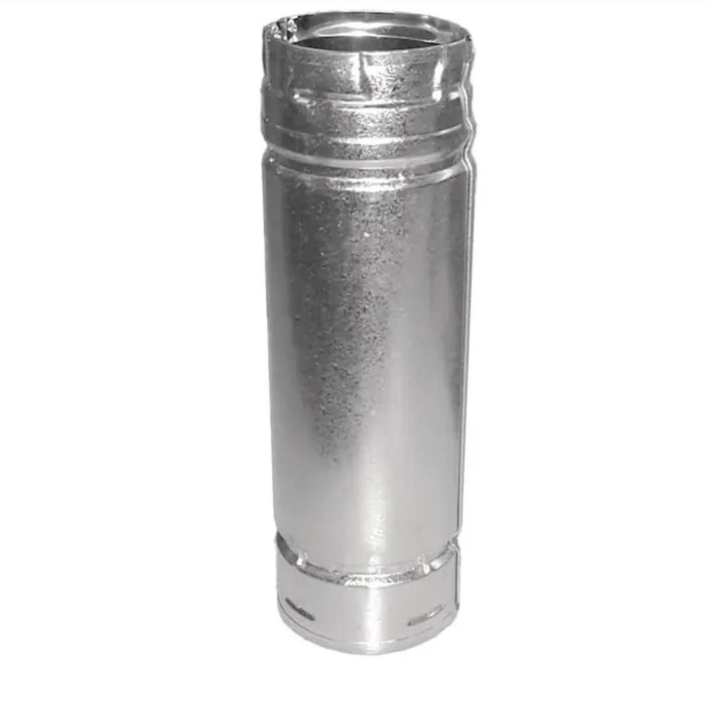 4in. Diameter X 24in Double-Wall Chimney Stove Pipe .