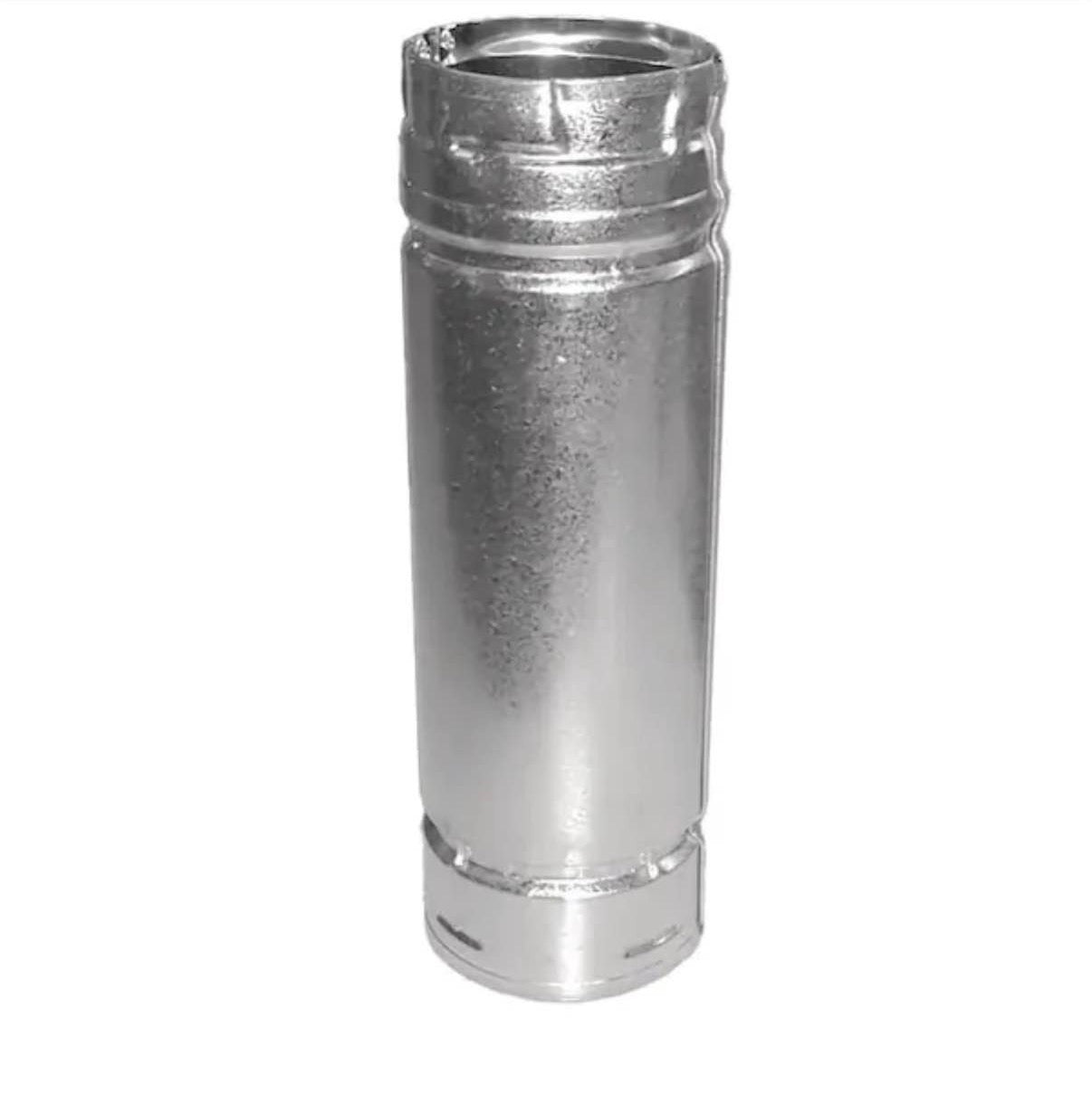 4in. Diameter X 24in Double-Wall Chimney Stove Pipe .