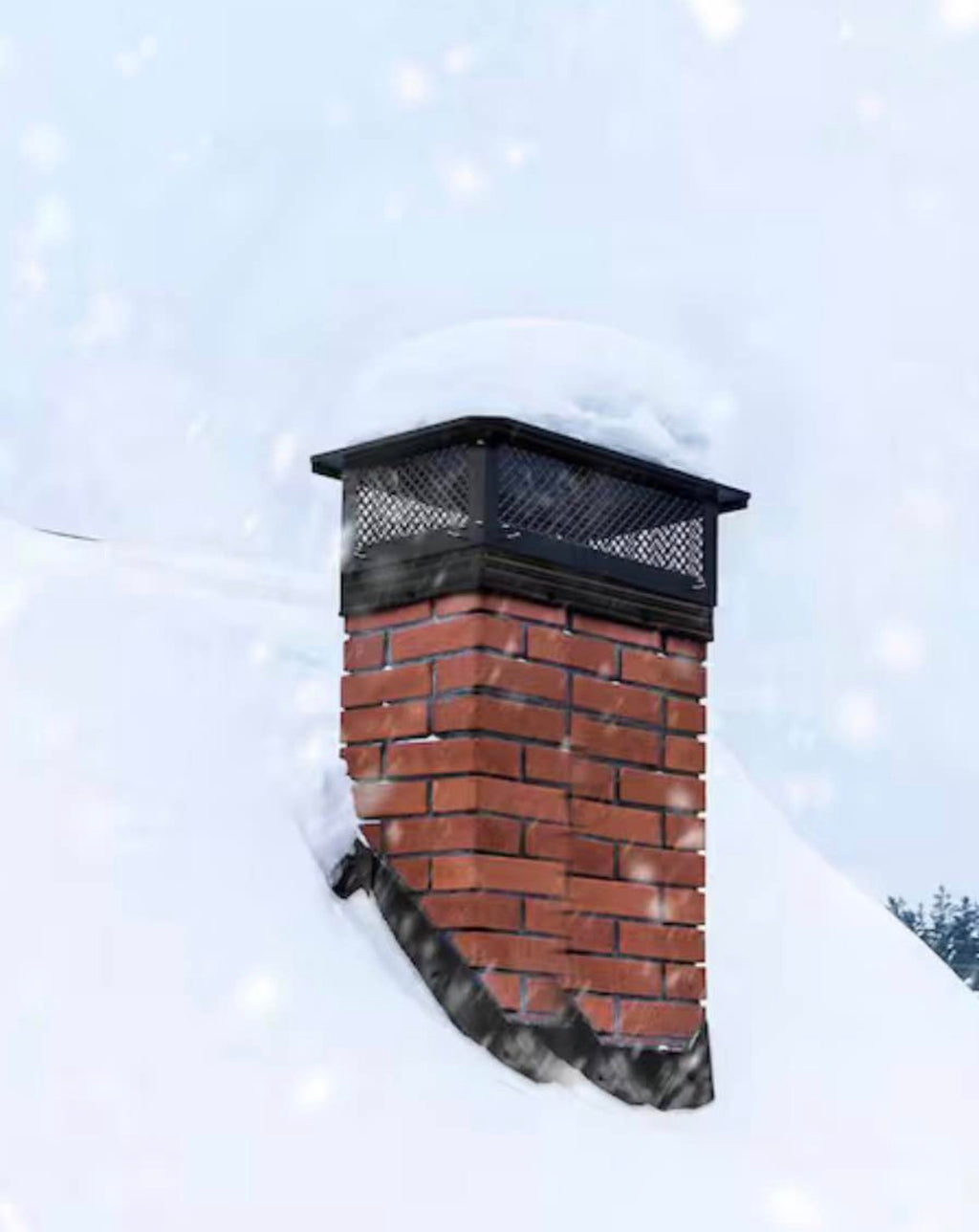 17 in. x 29 in. Fireplace Chimney Cap