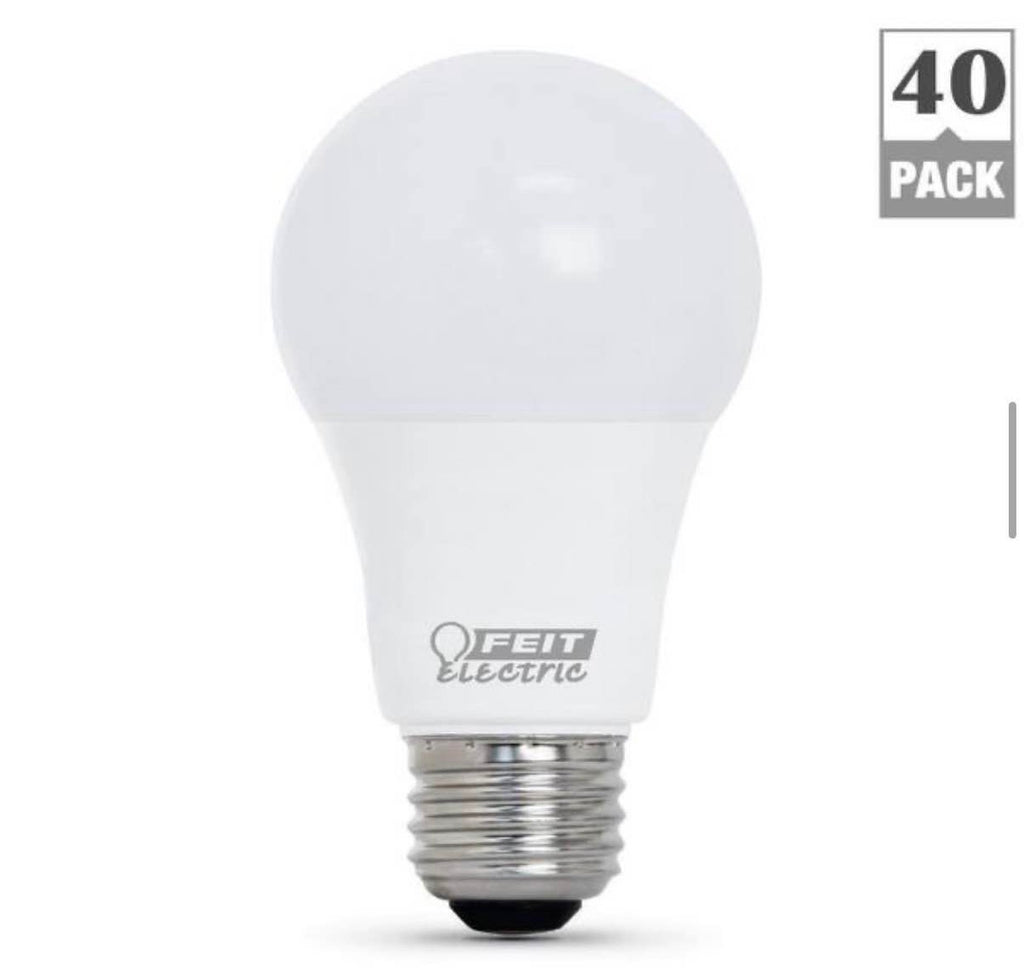 60-Watt LED Light Bulb Daylight (40-Pack)