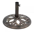 Cast Iron Round Patio Umbrella Base