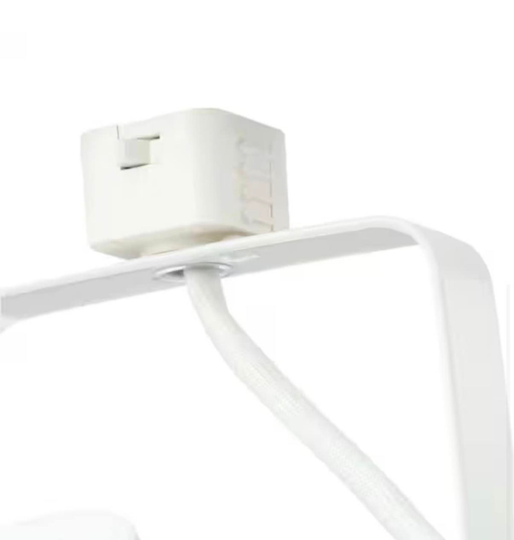 Trac-Lites White Open-Back Gimbal Light