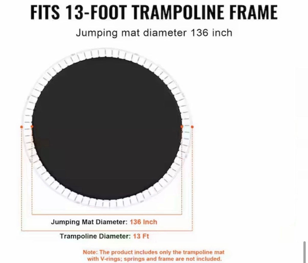 Replacement Trampoline Mat Fits 13ft. Frame
