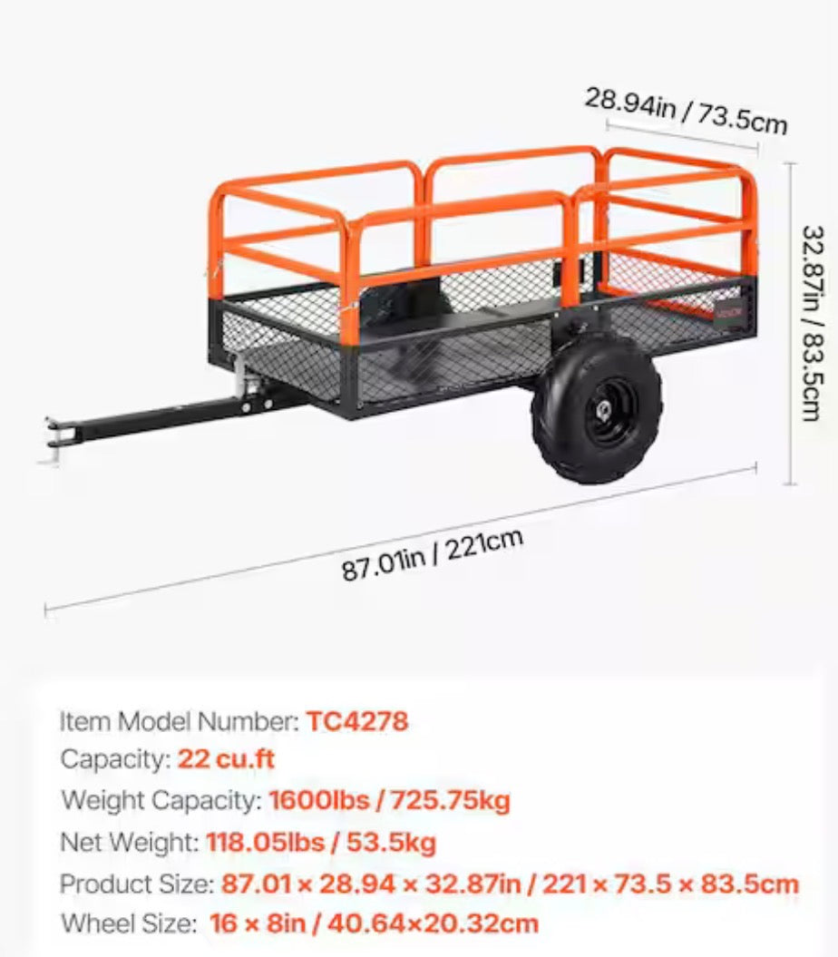 Garden Utility Trailer