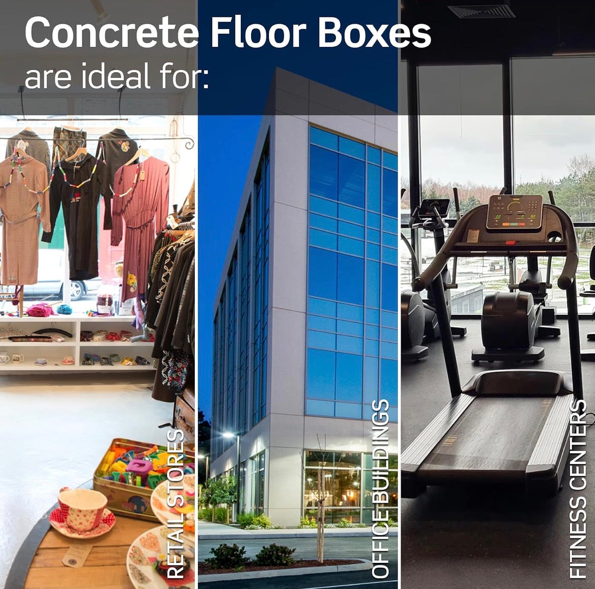 Concrete Floor Box System FBBOX-GY