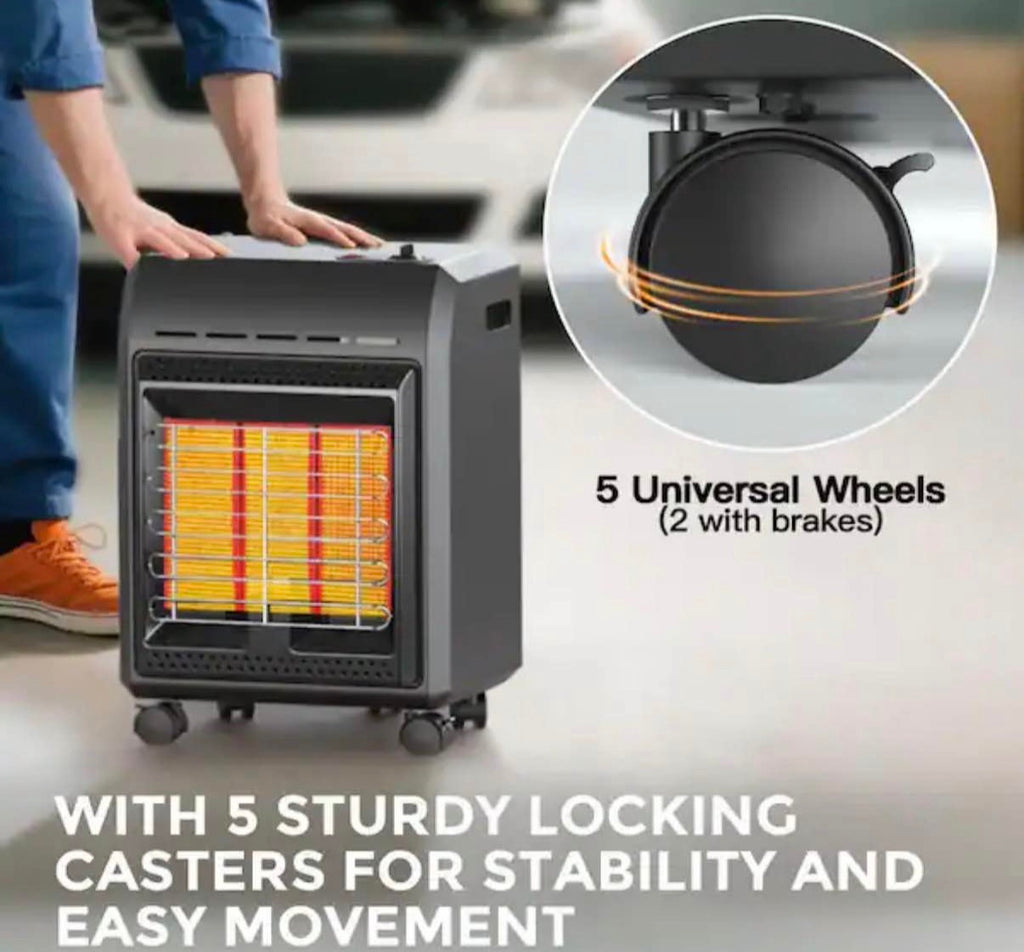 18,000 BTU Outdoor Propane Cabinet Heater