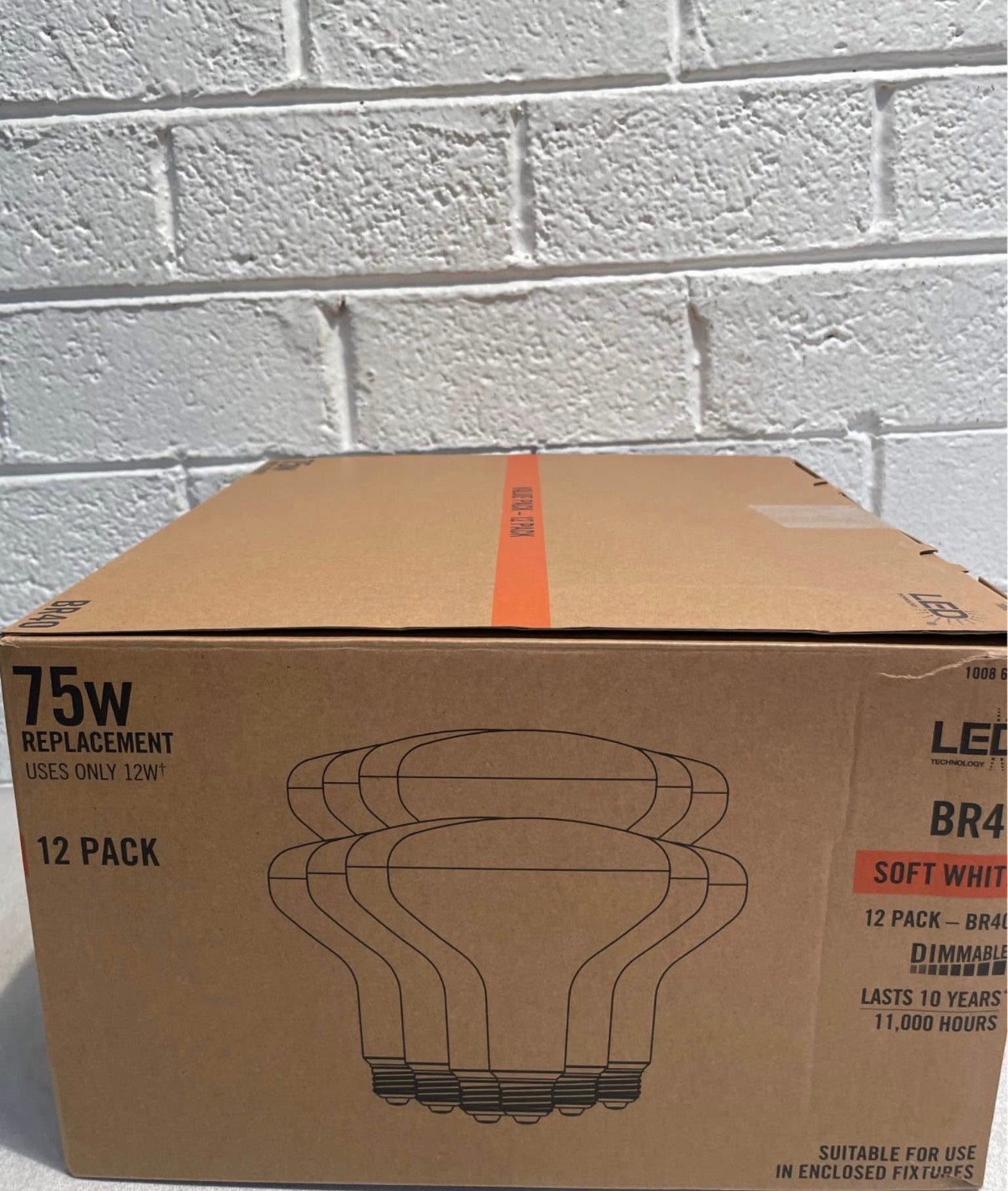 75-Watt Dimmable LED Light (12-Pack)