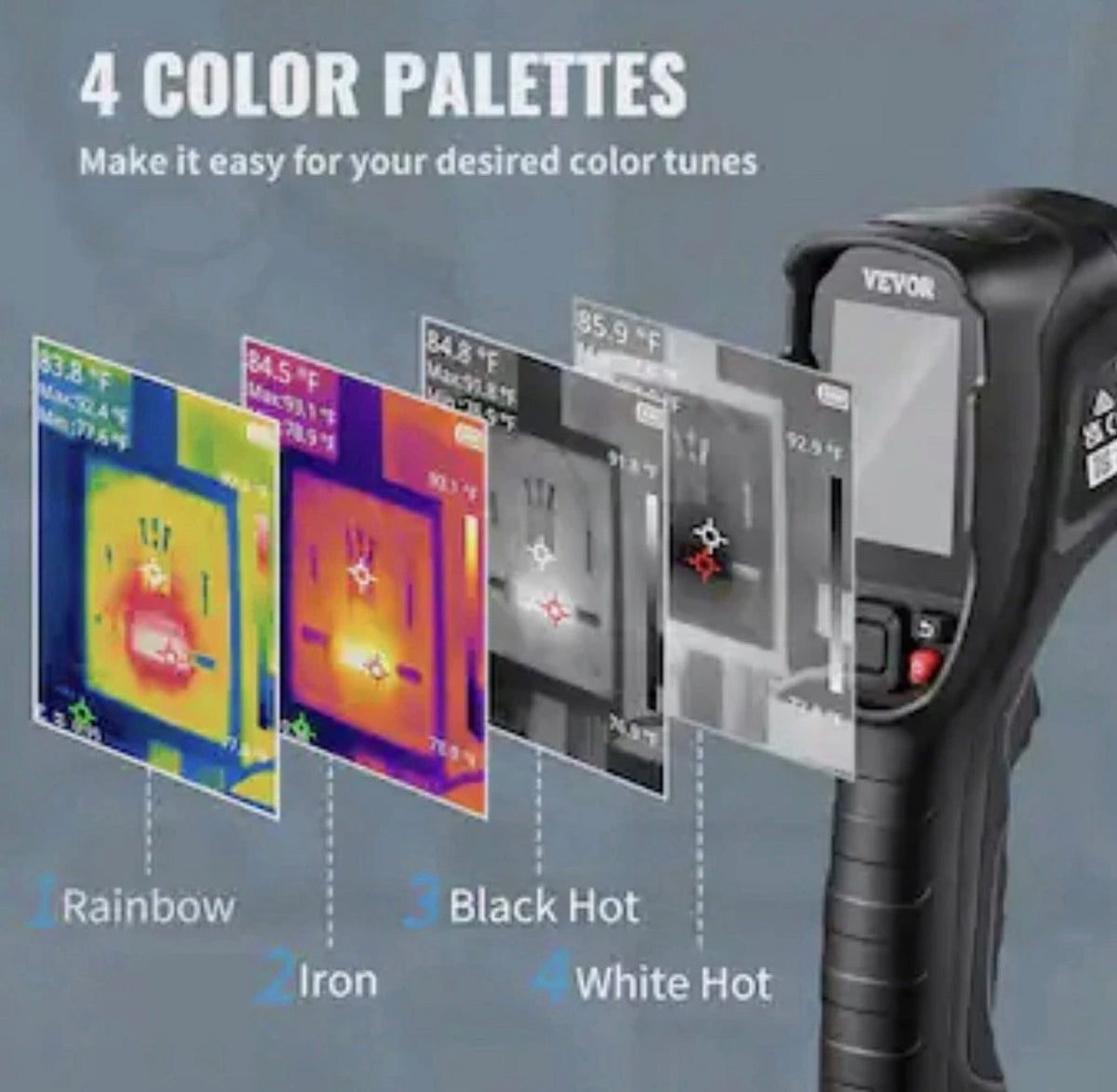 SC240N thermal imaging camera 320 x 240 Pixels Super Resolution