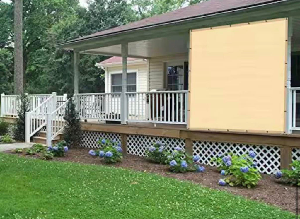 6 ft. x 10 ft. Sun Shade for Pergola Cover Canopy