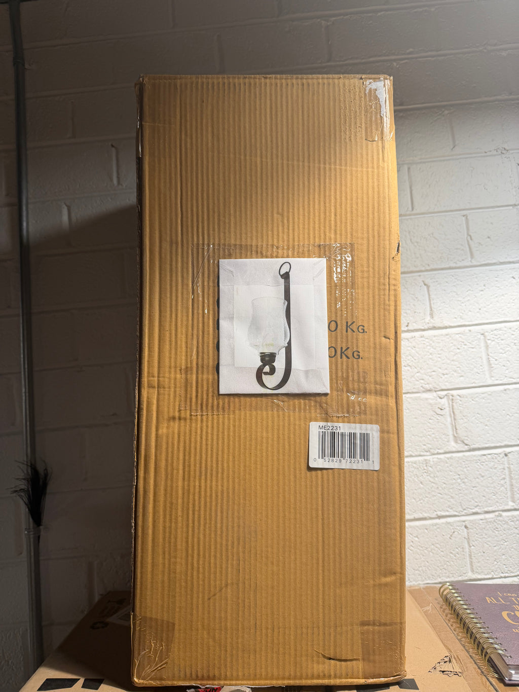 29'' H Iron Wall Wall Sconce