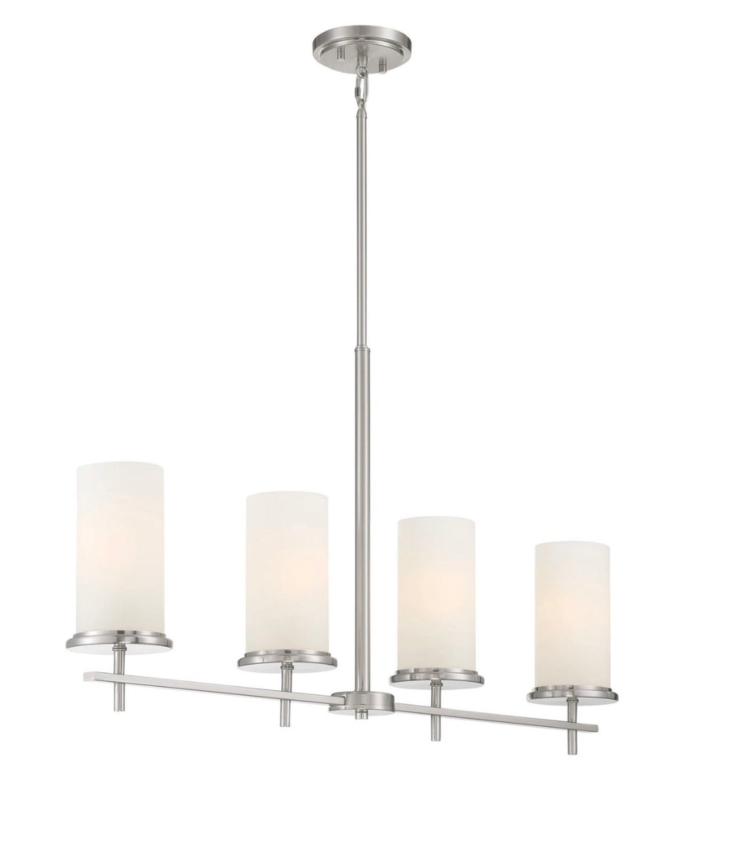 Minka Lavery 4 Light Vantage Nickel Island Chandelier