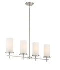 Minka Lavery 4 Light Vantage Nickel Island Chandelier