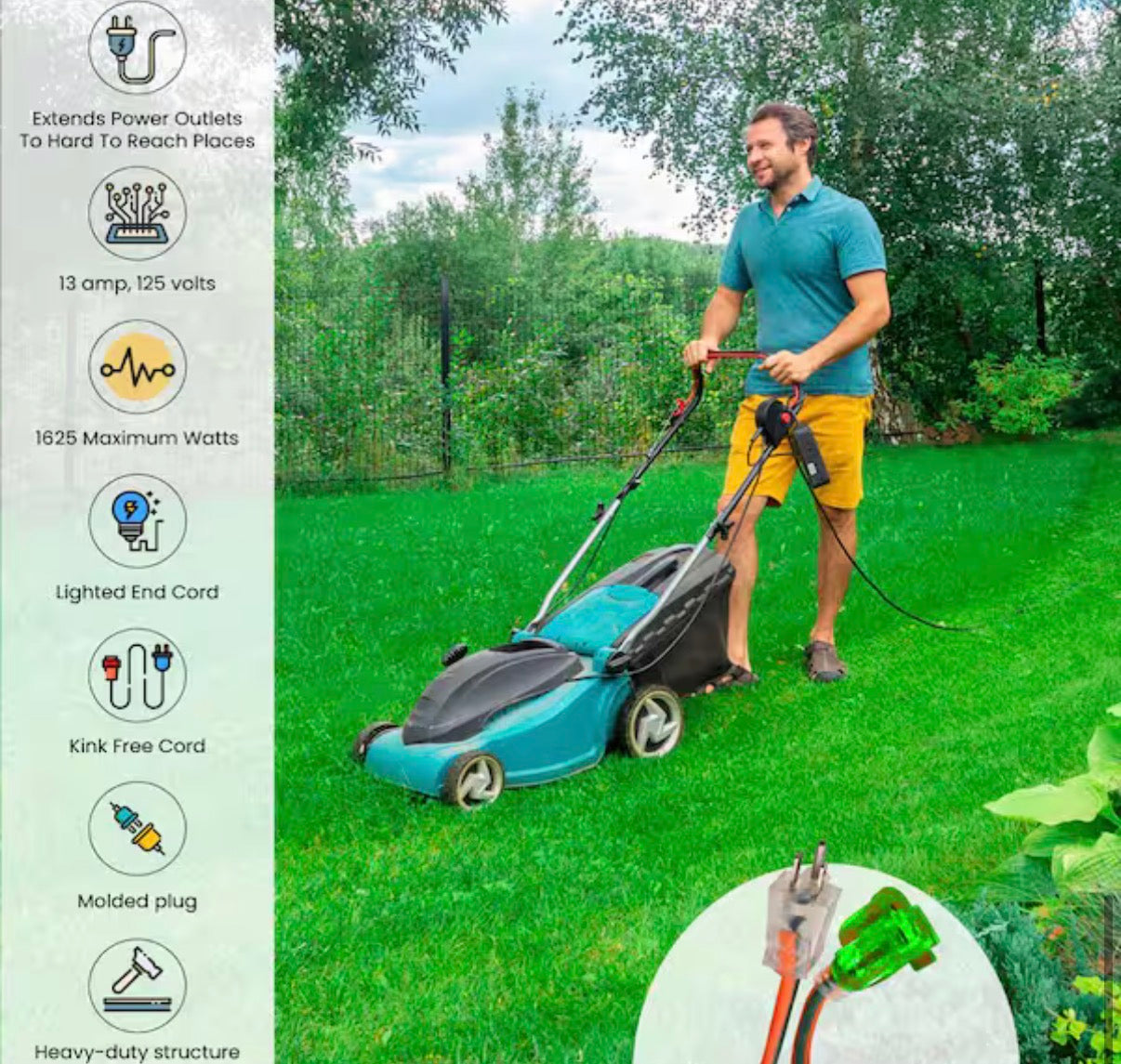 50 ft. Outdoor Extension Cord