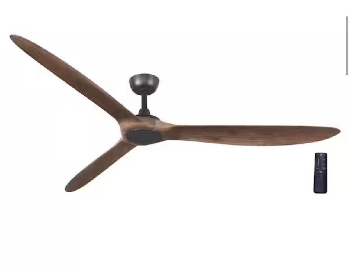 Tager 72 in Smart Indoor/Outdoor Ceiling Fan with Remote