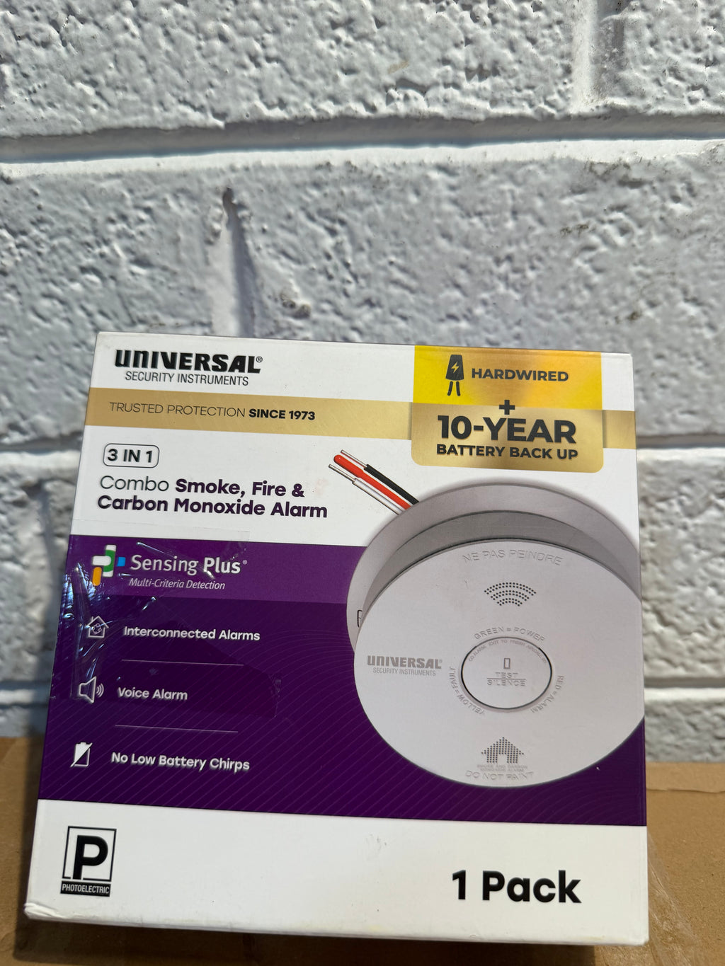 Smoke and Carbon Monoxide alarm