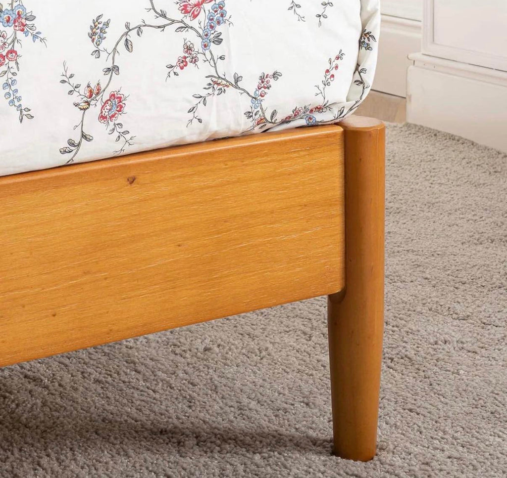 Zinus Allen Mid Century Wood Platform Bed Frame, Full size