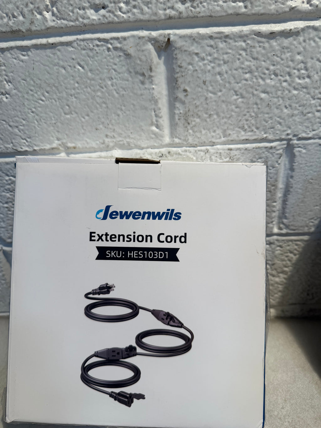 25 ft. Outdoor Extension Cord with 3 Outlets