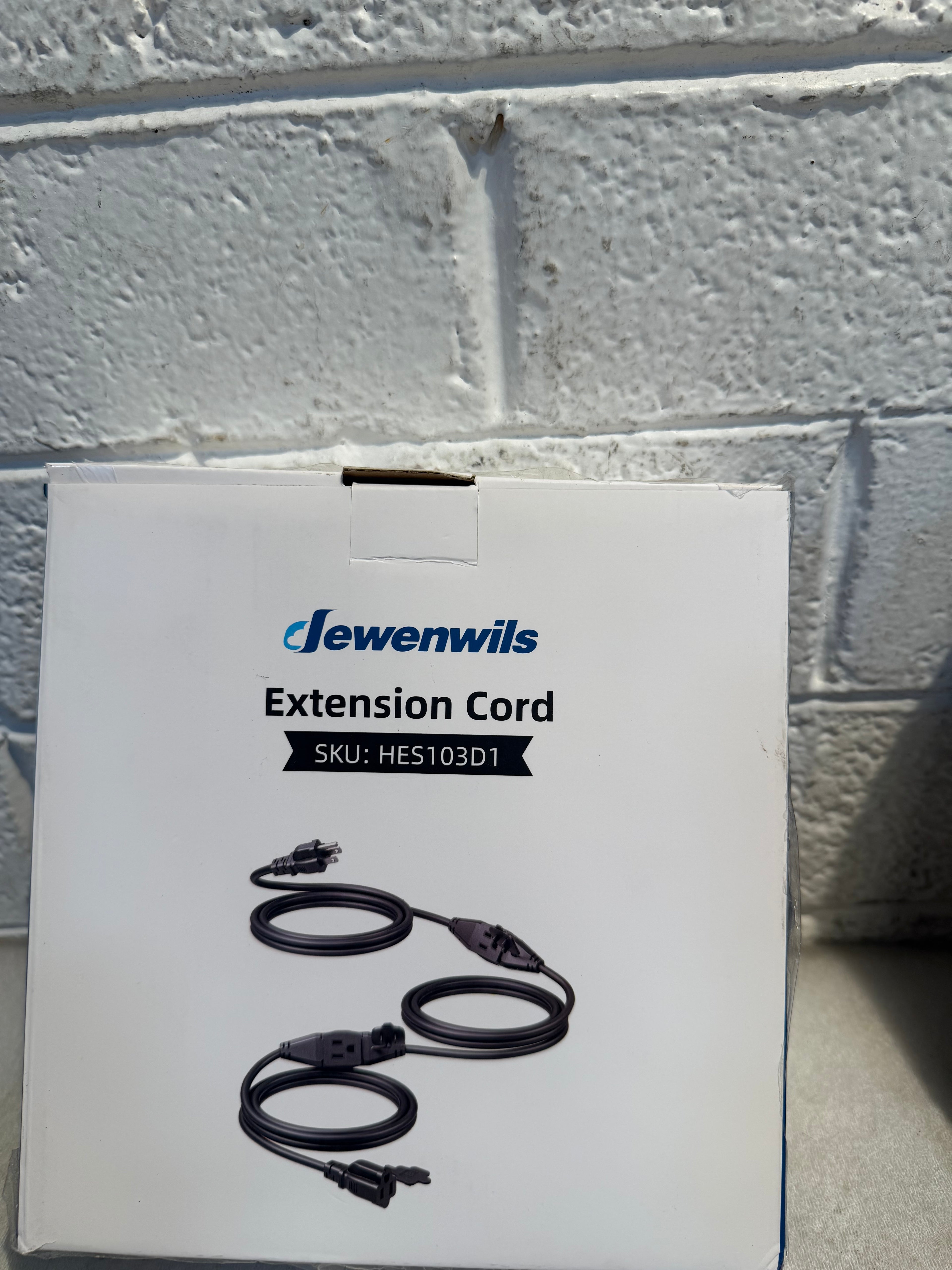 25 ft. Outdoor Extension Cord with 3 Outlets