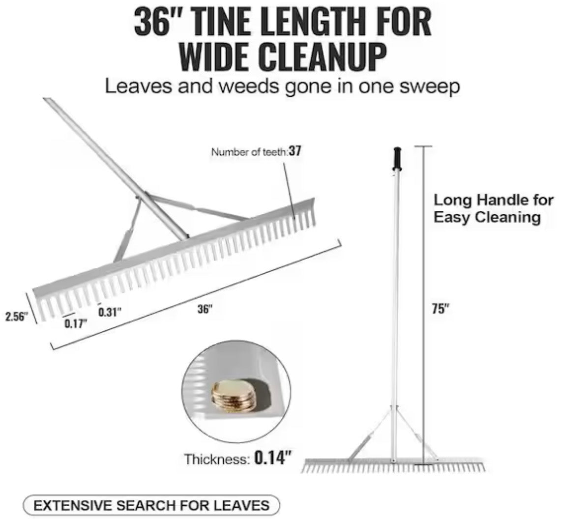 Landscape Rake 36 in