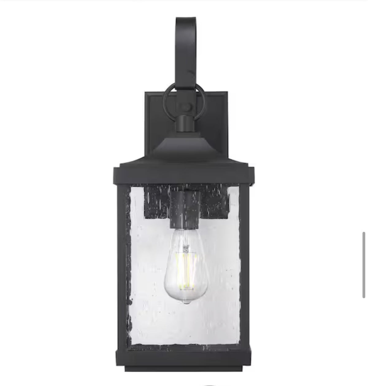Park Court 19 in. Outdoor Wall Lantern light