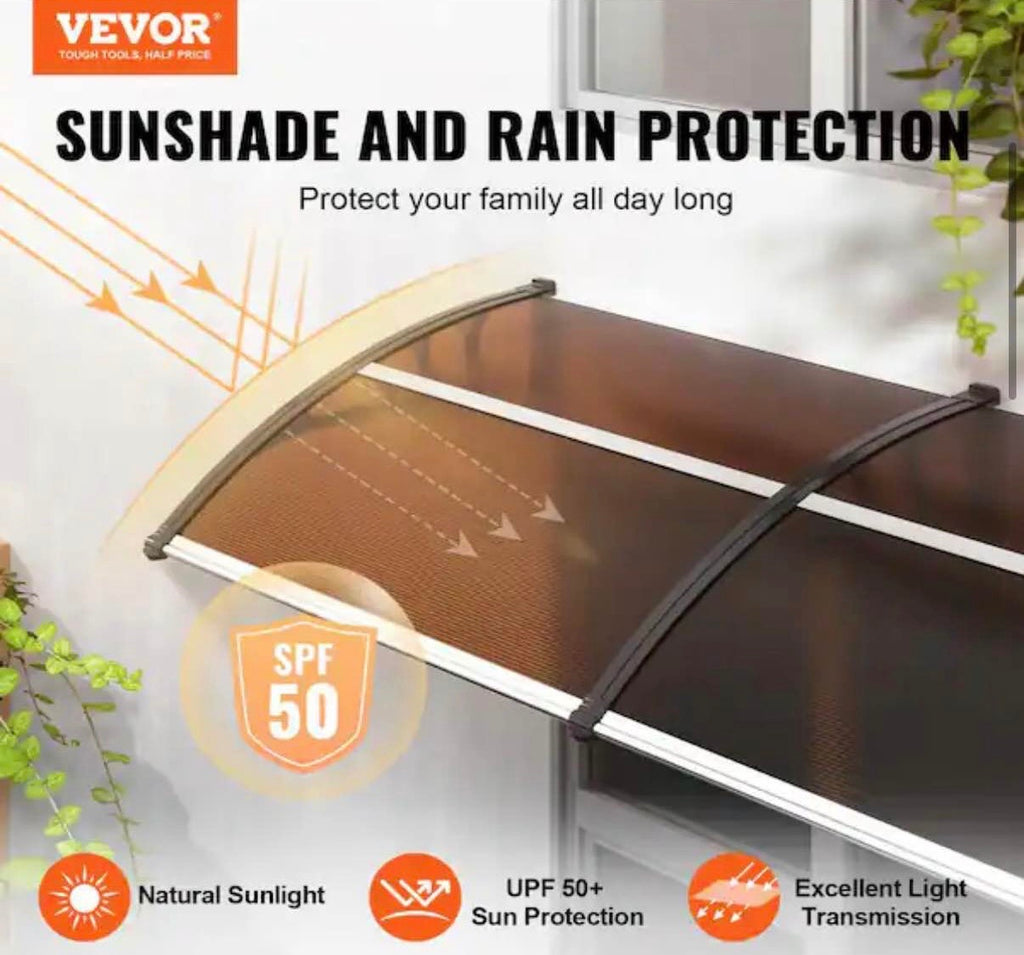 Window Door Awning Canopy 40 in ( used)